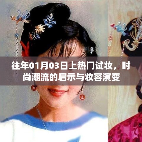时尚启示，历年试妆潮流演变与妆容启示