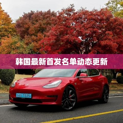 韩国最新首发名单动态更新